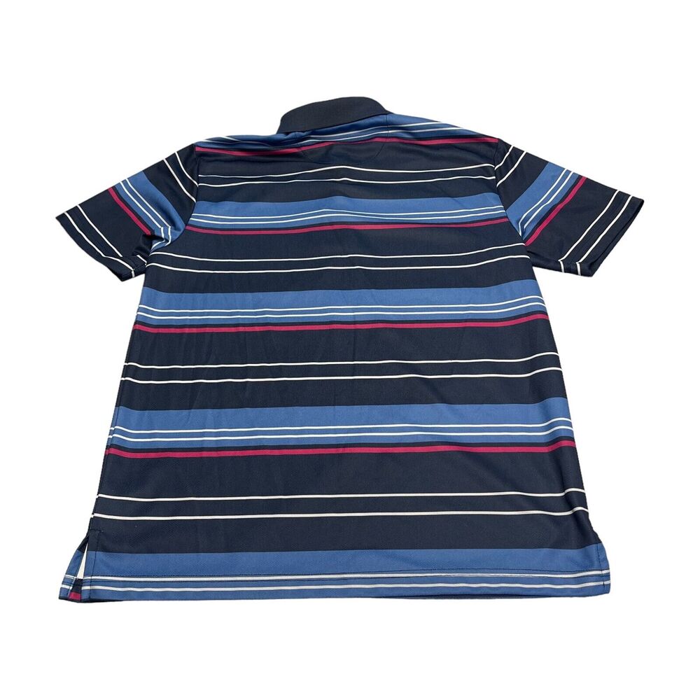 Ben Hogan Polo Shirt Men's Medium Multicolor Striped Short Sleeve Performance - Picture 5 of 7